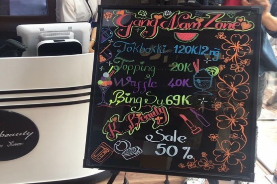 BẢNG LED HUỲNH QUANG SIZE 50cm x 70CM